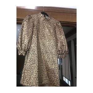 Zara leopard dress